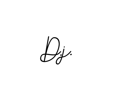 The best way (BallpointsItalic-DORy9) to make a short signature is to pick only two or three words in your name. The name D.j. include a total of six letters. For converting this name. D.j. signature style 11 images and pictures png