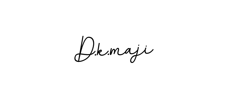 Use a signature maker to create a handwritten signature online. With this signature software, you can design (BallpointsItalic-DORy9) your own signature for name D.k.maji. D.k.maji signature style 11 images and pictures png