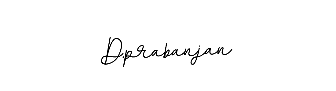 How to make D.prabanjan signature? BallpointsItalic-DORy9 is a professional autograph style. Create handwritten signature for D.prabanjan name. D.prabanjan signature style 11 images and pictures png