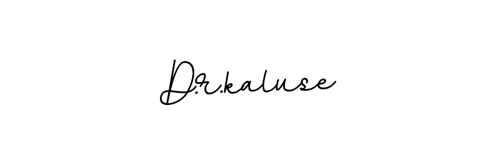 Design your own signature with our free online signature maker. With this signature software, you can create a handwritten (BallpointsItalic-DORy9) signature for name D.r.kaluse. D.r.kaluse signature style 11 images and pictures png