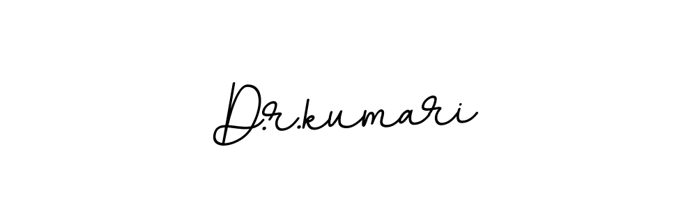 How to make D.r.kumari signature? BallpointsItalic-DORy9 is a professional autograph style. Create handwritten signature for D.r.kumari name. D.r.kumari signature style 11 images and pictures png