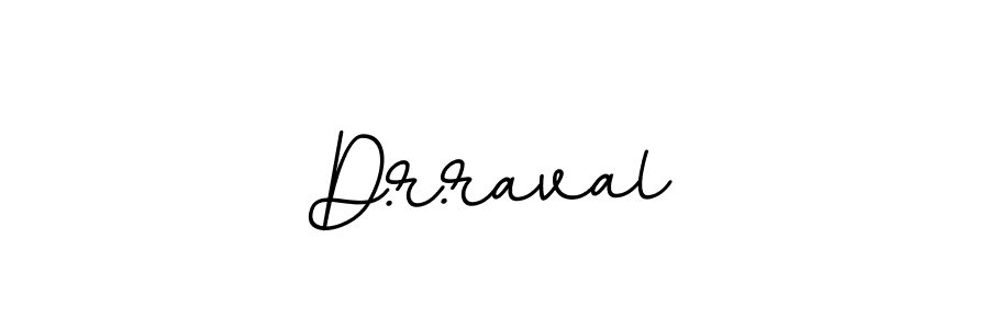 Use a signature maker to create a handwritten signature online. With this signature software, you can design (BallpointsItalic-DORy9) your own signature for name D.r.raval. D.r.raval signature style 11 images and pictures png