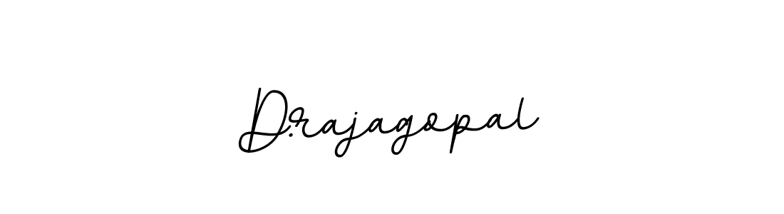 How to make D.rajagopal name signature. Use BallpointsItalic-DORy9 style for creating short signs online. This is the latest handwritten sign. D.rajagopal signature style 11 images and pictures png