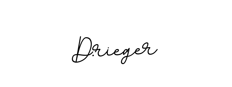 How to make D.rieger signature? BallpointsItalic-DORy9 is a professional autograph style. Create handwritten signature for D.rieger name. D.rieger signature style 11 images and pictures png