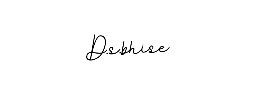 D.s.bhise stylish signature style. Best Handwritten Sign (BallpointsItalic-DORy9) for my name. Handwritten Signature Collection Ideas for my name D.s.bhise. D.s.bhise signature style 11 images and pictures png