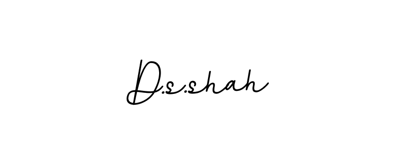 How to make D.s.shah name signature. Use BallpointsItalic-DORy9 style for creating short signs online. This is the latest handwritten sign. D.s.shah signature style 11 images and pictures png