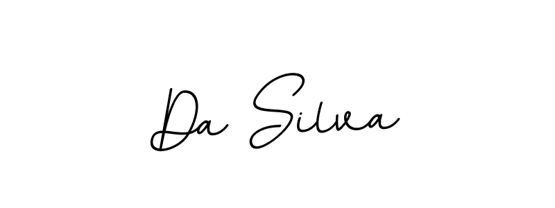 How to make Da Silva name signature. Use BallpointsItalic-DORy9 style for creating short signs online. This is the latest handwritten sign. Da Silva signature style 11 images and pictures png