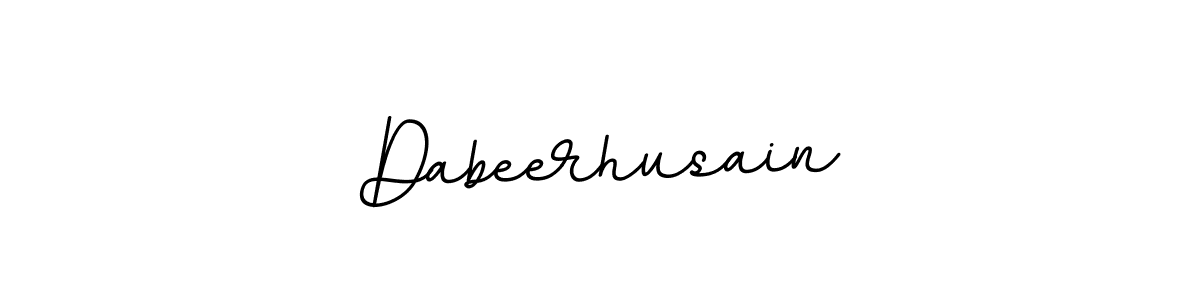 Dabeerhusain stylish signature style. Best Handwritten Sign (BallpointsItalic-DORy9) for my name. Handwritten Signature Collection Ideas for my name Dabeerhusain. Dabeerhusain signature style 11 images and pictures png