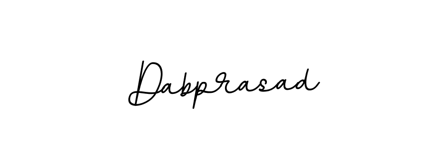 Use a signature maker to create a handwritten signature online. With this signature software, you can design (BallpointsItalic-DORy9) your own signature for name Dabprasad. Dabprasad signature style 11 images and pictures png