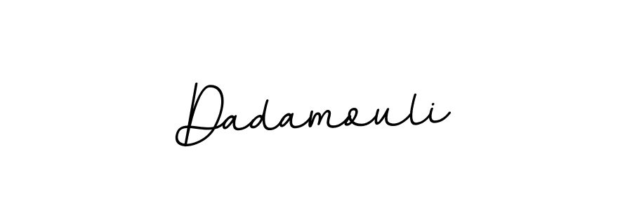 How to make Dadamouli name signature. Use BallpointsItalic-DORy9 style for creating short signs online. This is the latest handwritten sign. Dadamouli signature style 11 images and pictures png