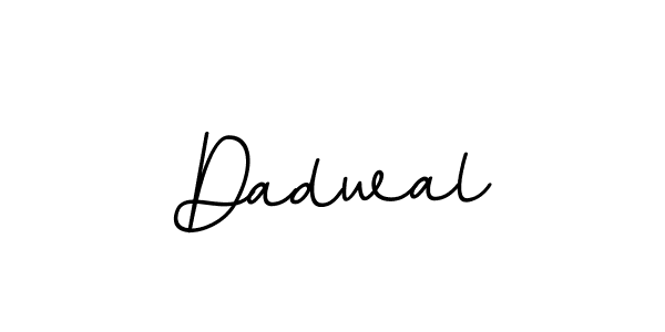Dadwal stylish signature style. Best Handwritten Sign (BallpointsItalic-DORy9) for my name. Handwritten Signature Collection Ideas for my name Dadwal. Dadwal signature style 11 images and pictures png