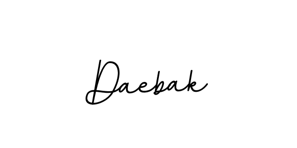 How to Draw Daebak signature style? BallpointsItalic-DORy9 is a latest design signature styles for name Daebak. Daebak signature style 11 images and pictures png