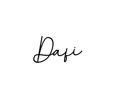 Dafi stylish signature style. Best Handwritten Sign (BallpointsItalic-DORy9) for my name. Handwritten Signature Collection Ideas for my name Dafi. Dafi signature style 11 images and pictures png