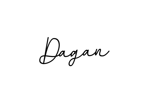 How to make Dagan name signature. Use BallpointsItalic-DORy9 style for creating short signs online. This is the latest handwritten sign. Dagan signature style 11 images and pictures png