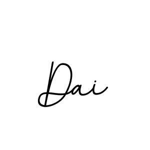 Create a beautiful signature design for name Dai. With this signature (BallpointsItalic-DORy9) fonts, you can make a handwritten signature for free. Dai signature style 11 images and pictures png