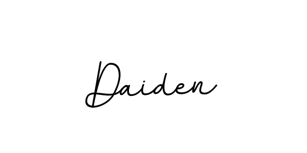 How to make Daiden name signature. Use BallpointsItalic-DORy9 style for creating short signs online. This is the latest handwritten sign. Daiden signature style 11 images and pictures png