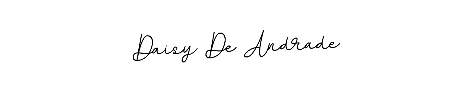 Daisy De Andrade stylish signature style. Best Handwritten Sign (BallpointsItalic-DORy9) for my name. Handwritten Signature Collection Ideas for my name Daisy De Andrade. Daisy De Andrade signature style 11 images and pictures png