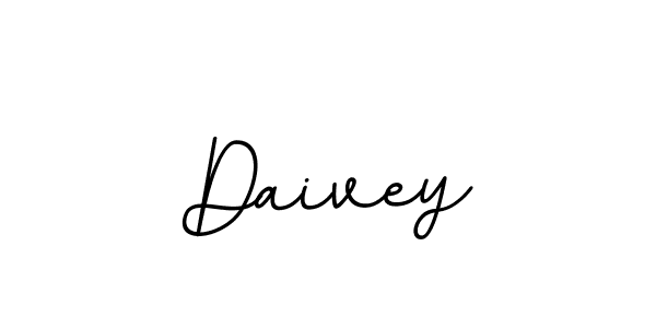 The best way (BallpointsItalic-DORy9) to make a short signature is to pick only two or three words in your name. The name Daivey include a total of six letters. For converting this name. Daivey signature style 11 images and pictures png