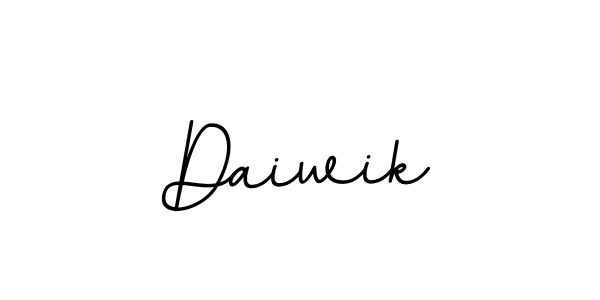 You can use this online signature creator to create a handwritten signature for the name Daiwik. This is the best online autograph maker. Daiwik signature style 11 images and pictures png