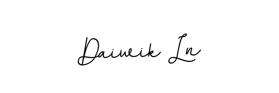 How to Draw Daiwik Ln signature style? BallpointsItalic-DORy9 is a latest design signature styles for name Daiwik Ln. Daiwik Ln signature style 11 images and pictures png