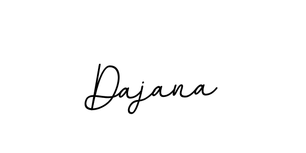 Make a beautiful signature design for name Dajana. With this signature (BallpointsItalic-DORy9) style, you can create a handwritten signature for free. Dajana signature style 11 images and pictures png