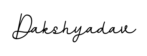 A timeless handwritten aesthetic for Dakshyadav. The BallpointsItalic-DORy9 font gives your signature a handcrafted feel with natural curves. Dakshyadav signature style 11 images and pictures png