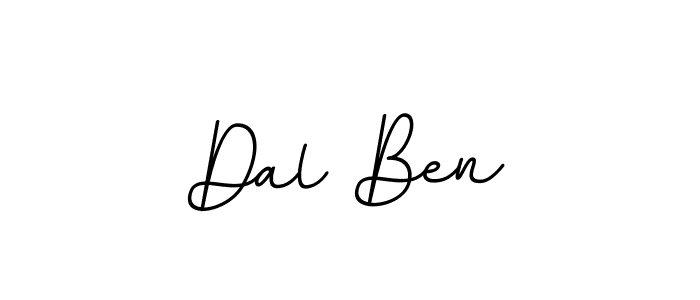 It looks lik you need a new signature style for name Dal Ben. Design unique handwritten (BallpointsItalic-DORy9) signature with our free signature maker in just a few clicks. Dal Ben signature style 11 images and pictures png