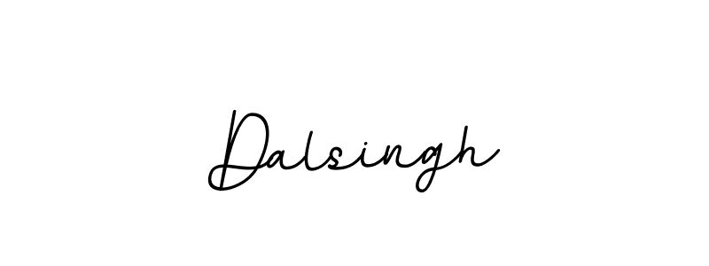How to make Dalsingh signature? BallpointsItalic-DORy9 is a professional autograph style. Create handwritten signature for Dalsingh name. Dalsingh signature style 11 images and pictures png
