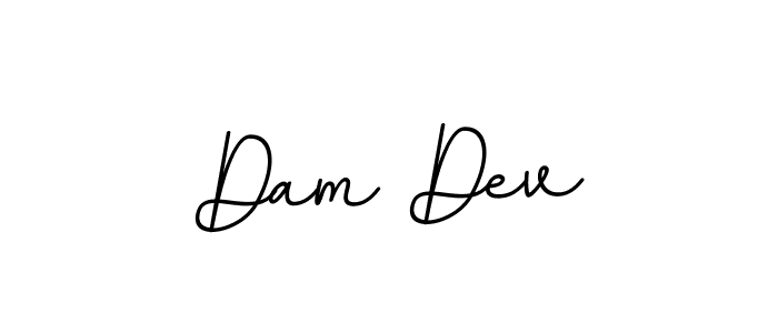 Similarly BallpointsItalic-DORy9 is the best handwritten signature design. Signature creator online .You can use it as an online autograph creator for name Dam Dev. Dam Dev signature style 11 images and pictures png