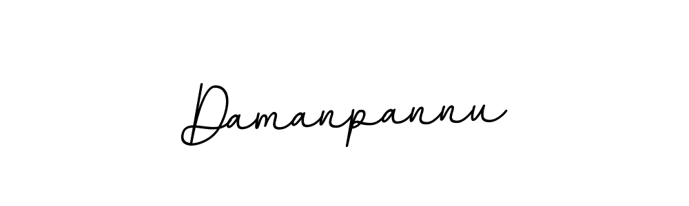 Damanpannu stylish signature style. Best Handwritten Sign (BallpointsItalic-DORy9) for my name. Handwritten Signature Collection Ideas for my name Damanpannu. Damanpannu signature style 11 images and pictures png