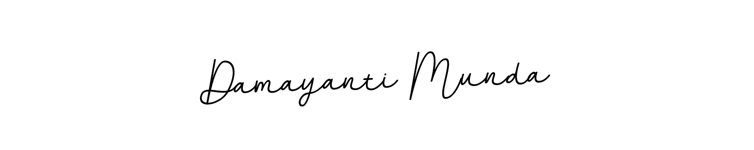 BallpointsItalic-DORy9 is a professional signature style that is perfect for those who want to add a touch of class to their signature. It is also a great choice for those who want to make their signature more unique. Get Damayanti Munda name to fancy signature for free. Damayanti Munda signature style 11 images and pictures png