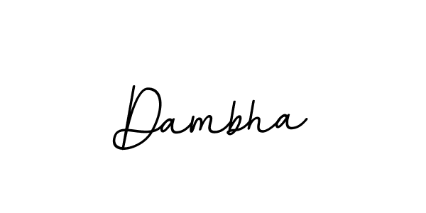 How to make Dambha signature? BallpointsItalic-DORy9 is a professional autograph style. Create handwritten signature for Dambha name. Dambha signature style 11 images and pictures png