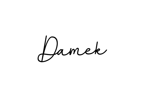 Also we have Damek name is the best signature style. Create professional handwritten signature collection using BallpointsItalic-DORy9 autograph style. Damek signature style 11 images and pictures png