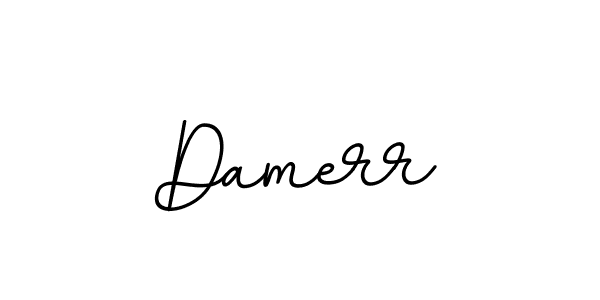 It looks lik you need a new signature style for name Damerr. Design unique handwritten (BallpointsItalic-DORy9) signature with our free signature maker in just a few clicks. Damerr signature style 11 images and pictures png