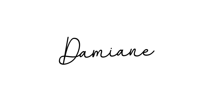 The best way (BallpointsItalic-DORy9) to make a short signature is to pick only two or three words in your name. The name Damiane include a total of six letters. For converting this name. Damiane signature style 11 images and pictures png