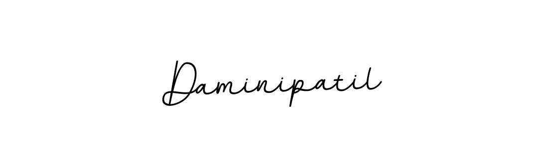 How to make Daminipatil signature? BallpointsItalic-DORy9 is a professional autograph style. Create handwritten signature for Daminipatil name. Daminipatil signature style 11 images and pictures png