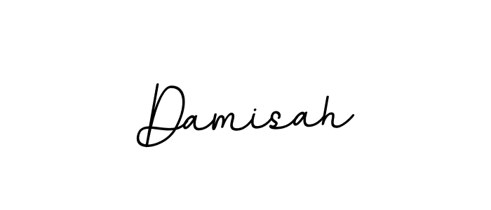 The best way (BallpointsItalic-DORy9) to make a short signature is to pick only two or three words in your name. The name Damisah include a total of six letters. For converting this name. Damisah signature style 11 images and pictures png
