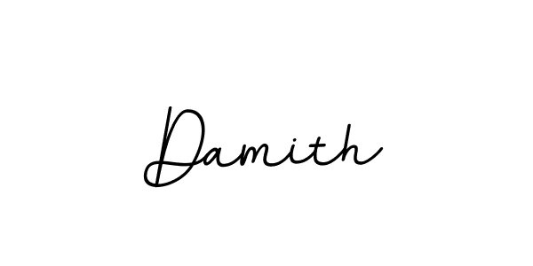 Make a beautiful signature design for name Damith. With this signature (BallpointsItalic-DORy9) style, you can create a handwritten signature for free. Damith signature style 11 images and pictures png