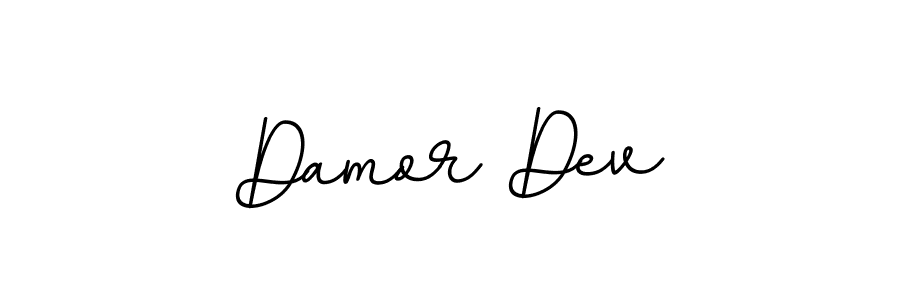 Use a signature maker to create a handwritten signature online. With this signature software, you can design (BallpointsItalic-DORy9) your own signature for name Damor Dev. Damor Dev signature style 11 images and pictures png