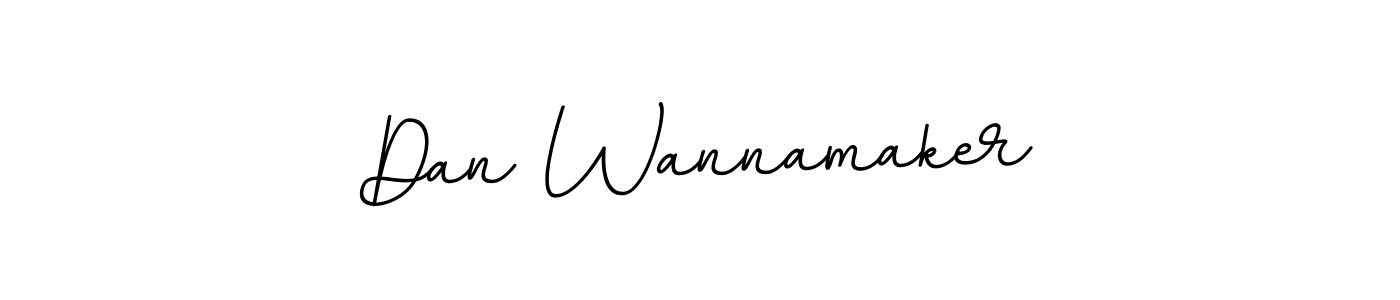 You should practise on your own different ways (BallpointsItalic-DORy9) to write your name (Dan Wannamaker) in signature. don't let someone else do it for you. Dan Wannamaker signature style 11 images and pictures png