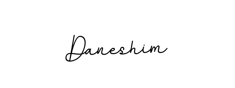 Design your own signature with our free online signature maker. With this signature software, you can create a handwritten (BallpointsItalic-DORy9) signature for name Daneshim. Daneshim signature style 11 images and pictures png