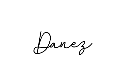 Design your own signature with our free online signature maker. With this signature software, you can create a handwritten (BallpointsItalic-DORy9) signature for name Danez. Danez signature style 11 images and pictures png