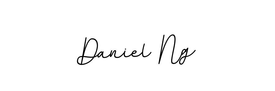 You should practise on your own different ways (BallpointsItalic-DORy9) to write your name (Daniel Ng) in signature. don't let someone else do it for you. Daniel Ng signature style 11 images and pictures png