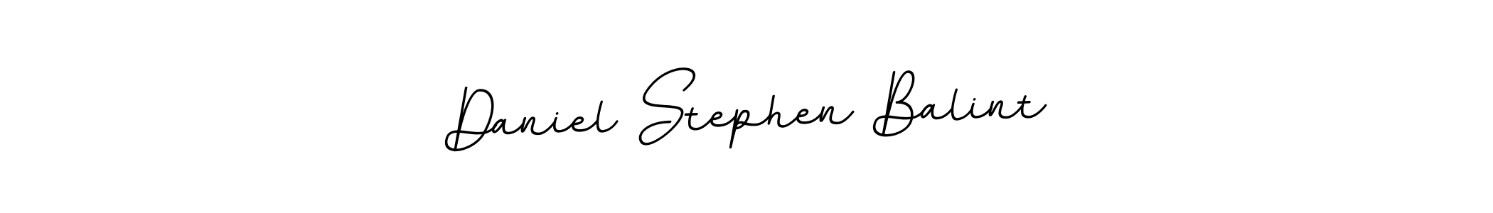 You should practise on your own different ways (BallpointsItalic-DORy9) to write your name (Daniel Stephen Balint) in signature. don't let someone else do it for you. Daniel Stephen Balint signature style 11 images and pictures png