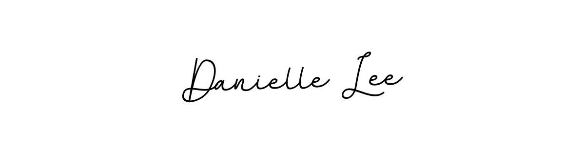 You should practise on your own different ways (BallpointsItalic-DORy9) to write your name (Danielle Lee) in signature. don't let someone else do it for you. Danielle Lee signature style 11 images and pictures png