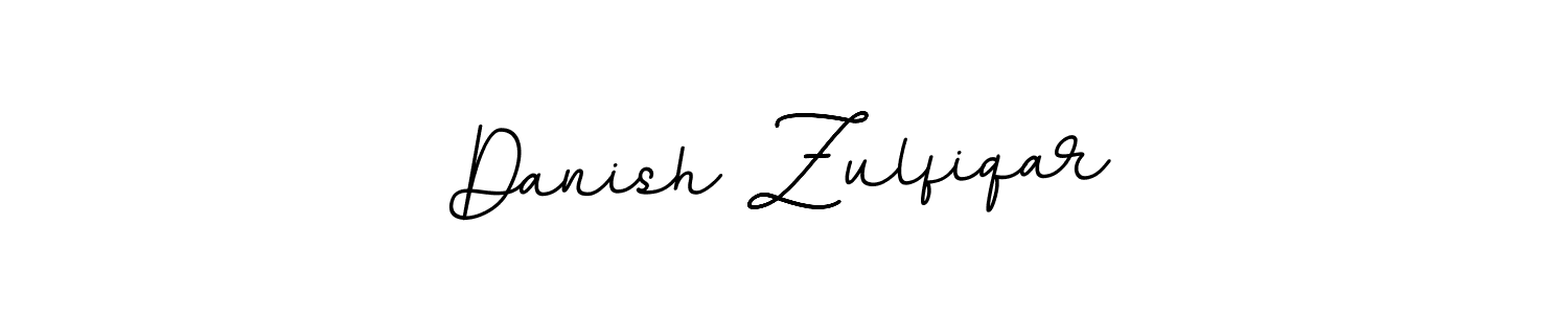 Make a beautiful signature design for name Danish Zulfiqar. With this signature (BallpointsItalic-DORy9) style, you can create a handwritten signature for free. Danish Zulfiqar signature style 11 images and pictures png