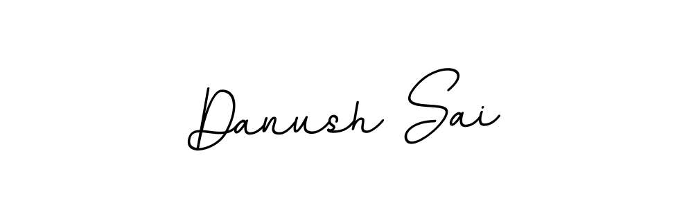 Danush Sai stylish signature style. Best Handwritten Sign (BallpointsItalic-DORy9) for my name. Handwritten Signature Collection Ideas for my name Danush Sai. Danush Sai signature style 11 images and pictures png