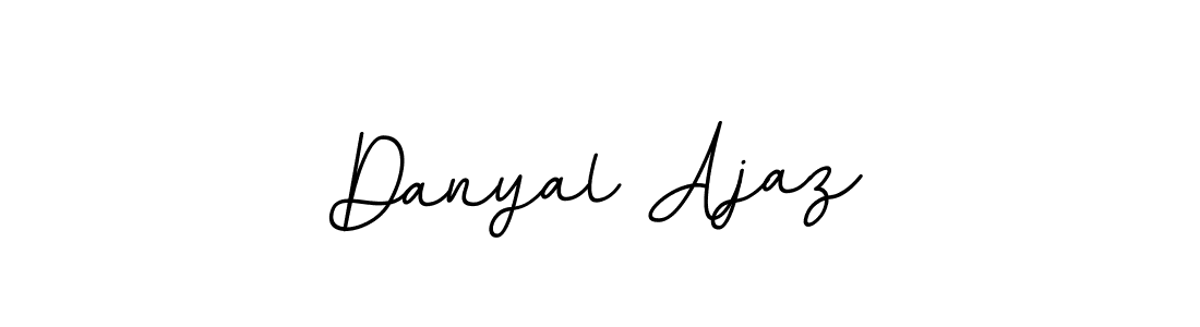 How to make Danyal Ajaz name signature. Use BallpointsItalic-DORy9 style for creating short signs online. This is the latest handwritten sign. Danyal Ajaz signature style 11 images and pictures png