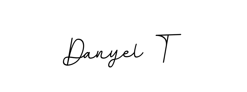 Make a beautiful signature design for name Danyel T. Use this online signature maker to create a handwritten signature for free. Danyel T signature style 11 images and pictures png