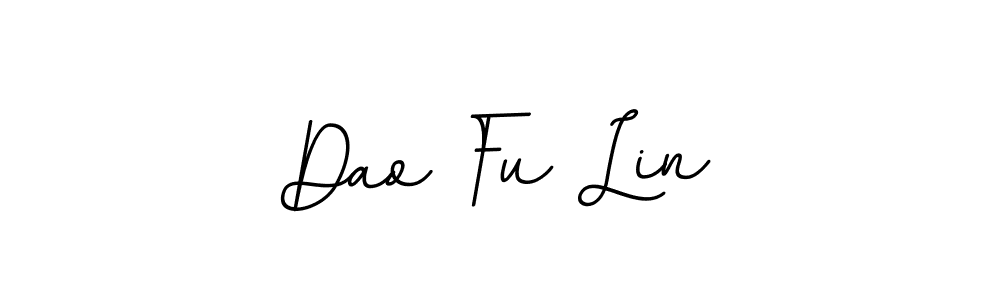 Dao Fu Lin stylish signature style. Best Handwritten Sign (BallpointsItalic-DORy9) for my name. Handwritten Signature Collection Ideas for my name Dao Fu Lin. Dao Fu Lin signature style 11 images and pictures png